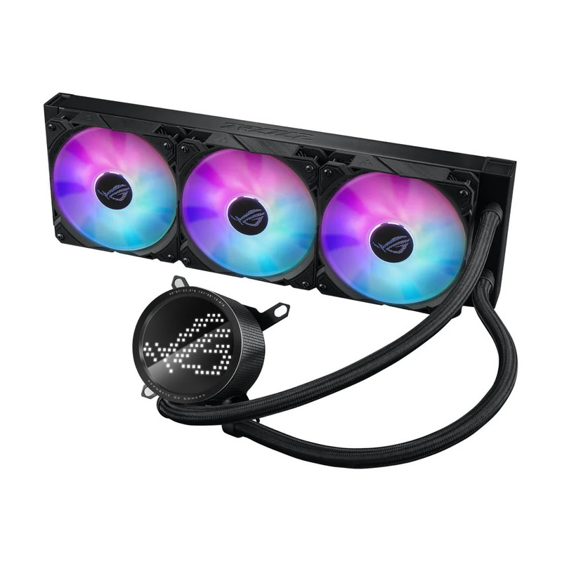 Asus ROG Ryuo III 360 ARGB AIO Liquid Cooler - Black - مبرد